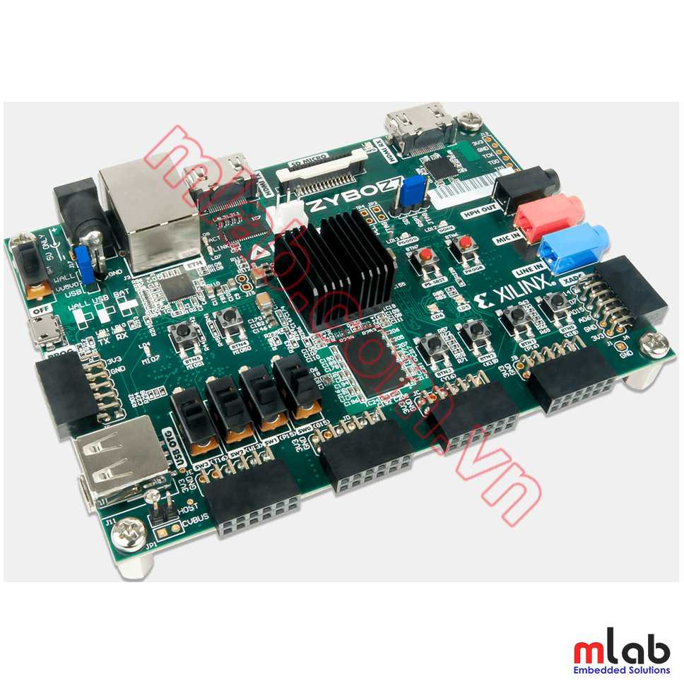 Zybo Z7-10: Zynq-7000 ARM/FPGA SoC Development Board, XILINX Core
